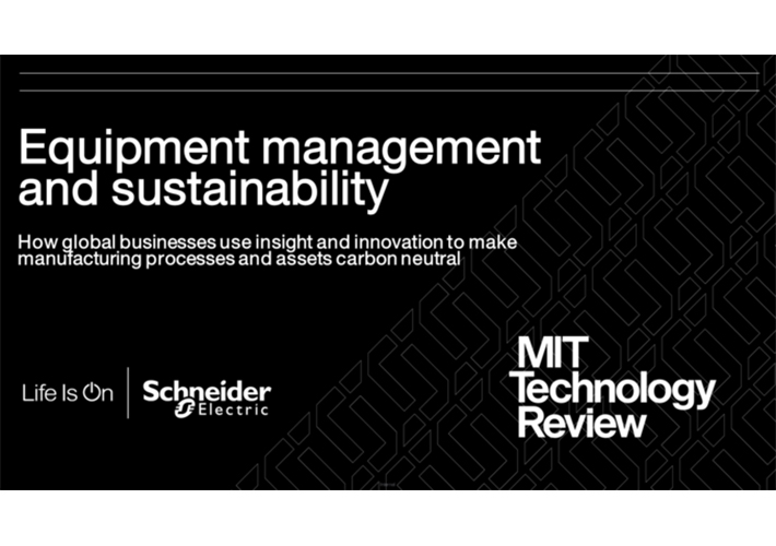 foto noticia El sector industrial se está trasformando rápidamente en sostenibilidad, Según un informe de Schneider Electric y MIT Technology Review.